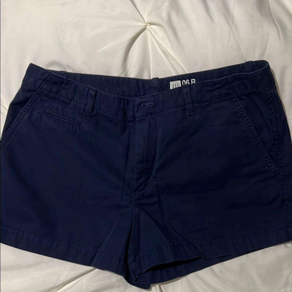 GAP 3” Women's Navy Shorts Size 6